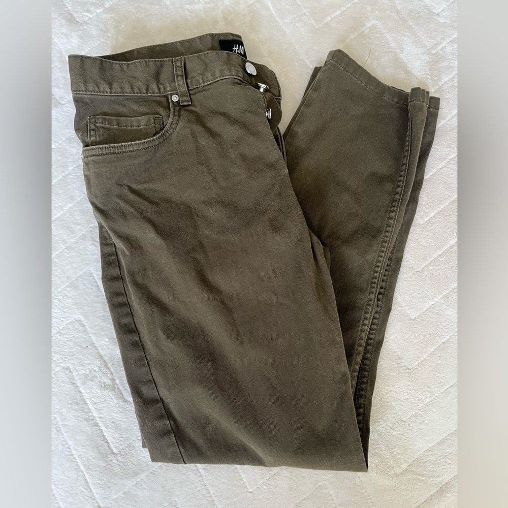 H&M Khaki Green Pants